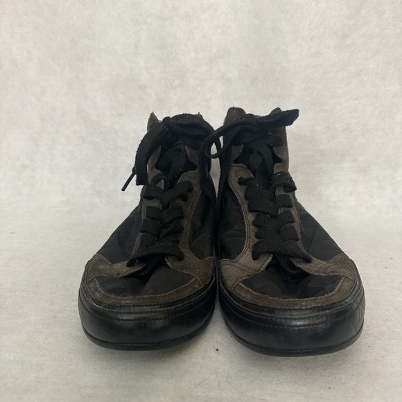 Prada Hightops US men's size 9 Gently worn Leather / nylon / suede / rubber - Picture 3 of 14